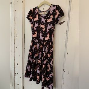 EUC DotDotSmile Size 7 Unicorn Dress